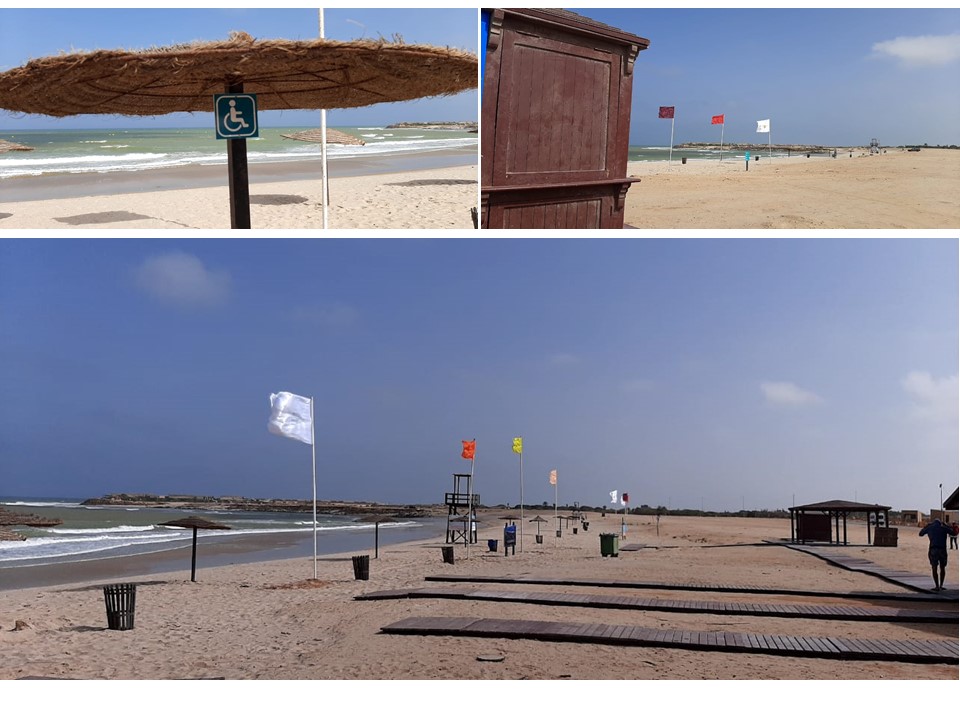 Aménagement et management de la Plage Oum Labouir 2020  - ONEE BE - Commune de Dakhla 